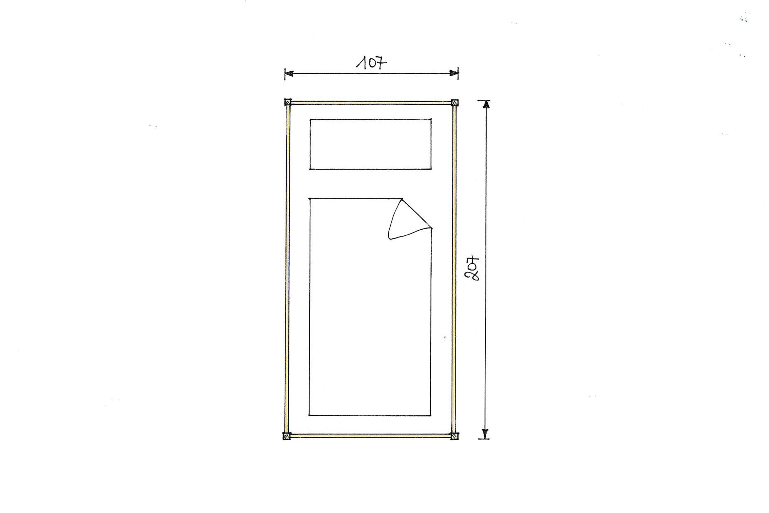 günstiges Nussbaumbett 100x200